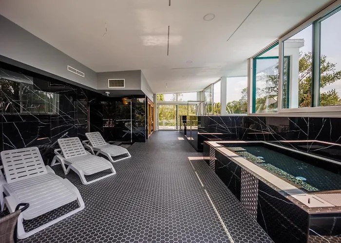 Bauhaus Penthouse Wellness 1 Lägenhet Siófok