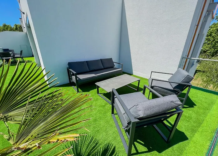 Apartment Bauhaus Penthouse Wellness 1 Siofok